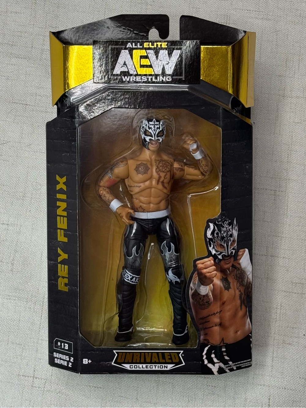 2020 AEW Jazwares Unrivaled Collection Series 2 #13 Rey Fenix